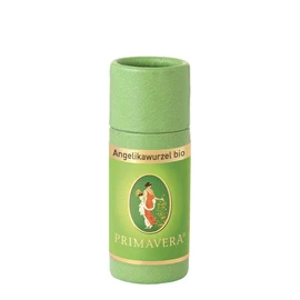 PRIMAVERA Ätherisches Öl Angelikawurzel bio 1 ml - Aromaöl, Duftöl, Aromatherapie - entkrampfend, kräftigend, wärmend - vegan