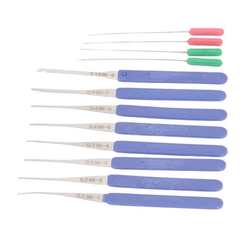 12PCS Tap Extractor Spring Steel Tap Remover Tool Kit Stripped