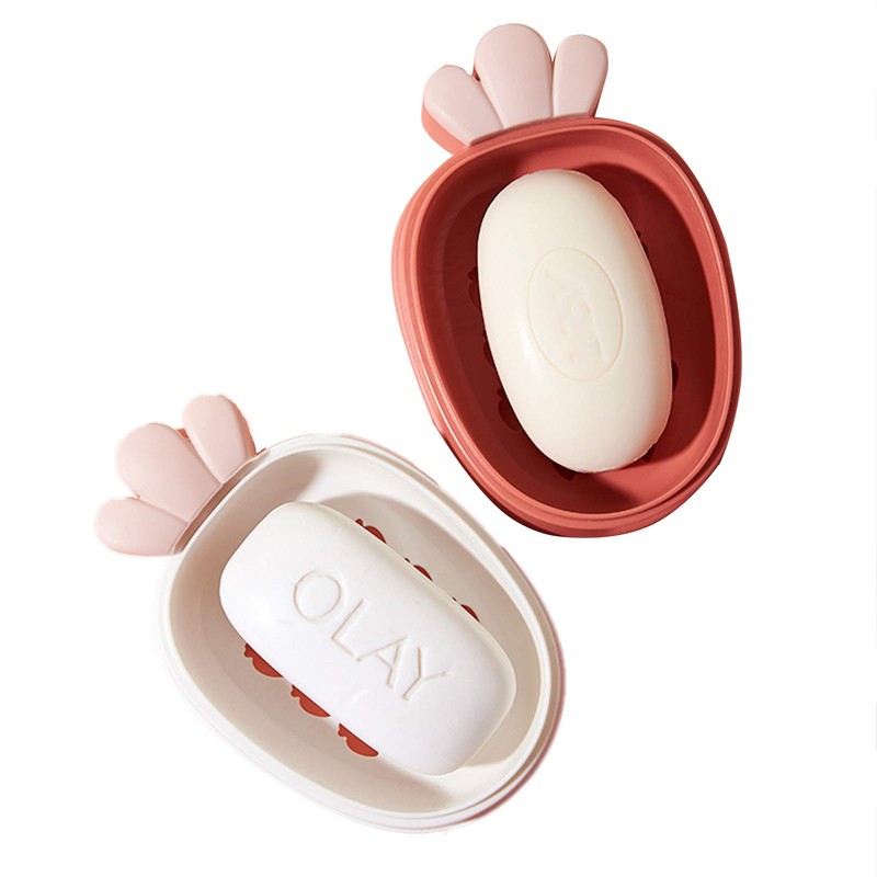 Angelkiss Soap Box Travel Soap Dish Set of 4