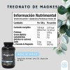 Treonato Magnesio Magnesium Threonate Vitaminas Mujer Hombre 180 Cápsulas Meses