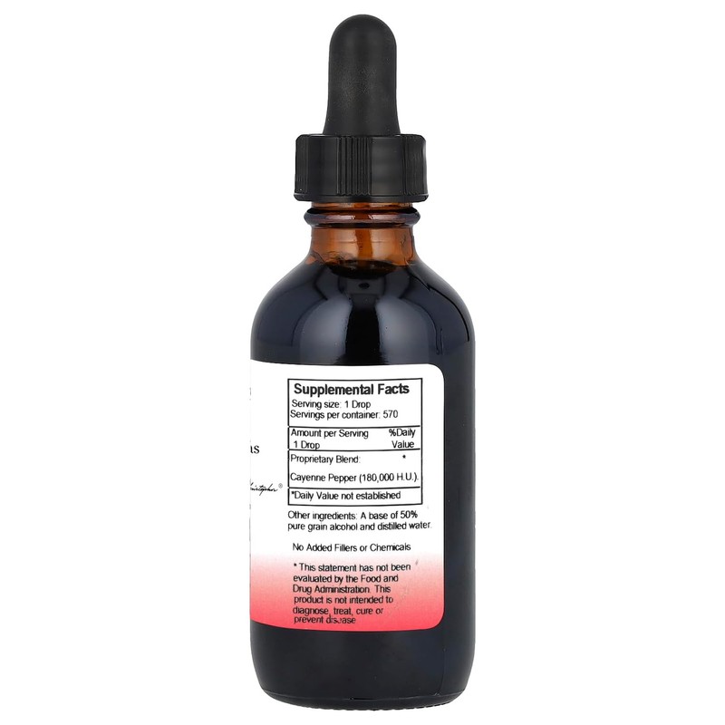 Christopher's Original Formulas Christopher's Original Formulas Hot Cayenne Extract, 1