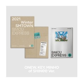 2021 WINTER SMTOWN : SMCU EXPRESS Album Content+Poster On Pack+Tracking Sealed (ONEW, KEY, MINHO)