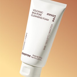 Innisfree [이니스프리]화산송이 모공 바하 클렌징 폼 [Innisfree] Jeju Volcanic Pore BHA Cleansing Foam
