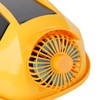 Hard Hat Double Fan Helmet with Light Solar Safety Helmet