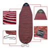 UPSURF 5'11"/6'1"/6'4"Surfnoard Sock Cover-Long Board Sock Cover Light Protective Bag