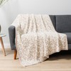 PAVILIA Super Soft Leopard Throw Blanket for Couch, Fluffy Cozy