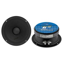 Audiopipe 2 Pcs 6.5" 6" Sealed Back Speakers Car Audio Stereo APMB-638SB-C