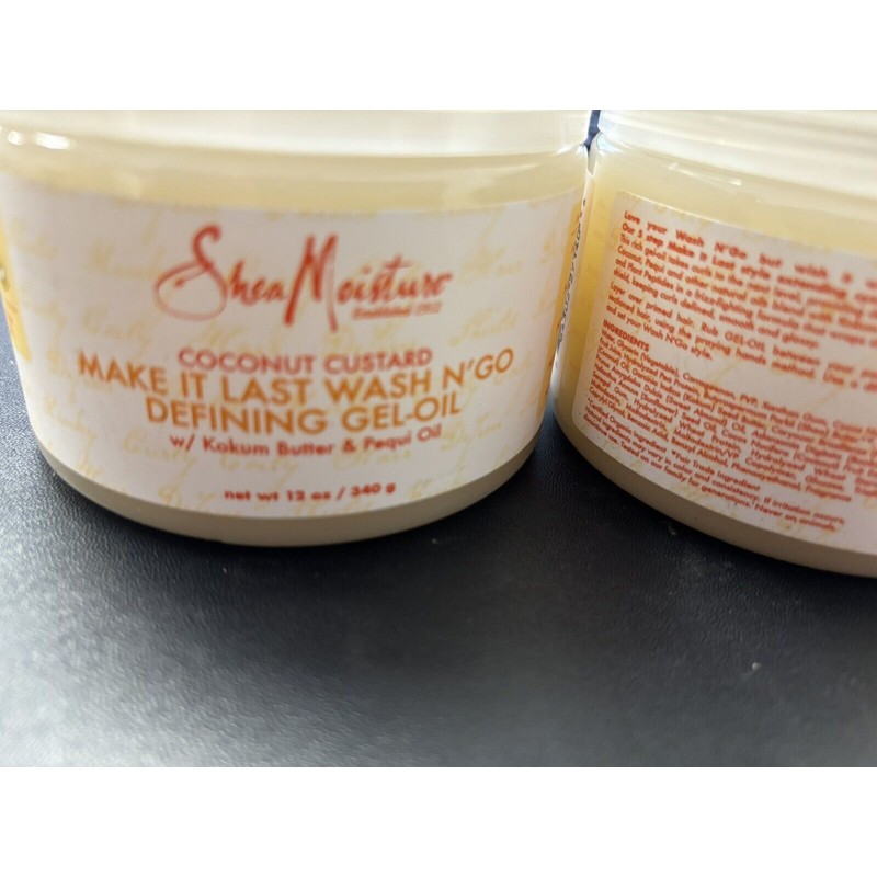 Shea Moisture 3 - Shea Moisture Coconut Custard Make It