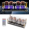 IN12 Glow Tube Clock with Remote Controller Electronic Digital Tube