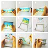 Pen Holder Picture Frame Stainless Steel Large Capacity Multi Purpose