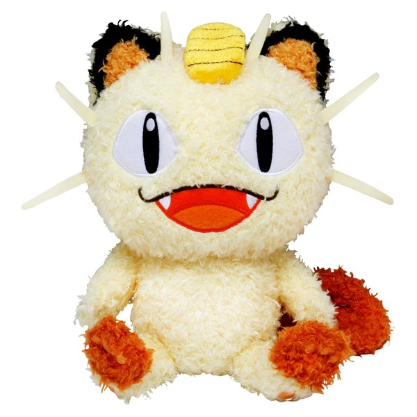 Pokemon Mokomoko(Soft) Plush Meowth