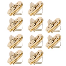 10 Uds. Hebilla de Bloqueo de Hardware de Diseño Clásico para Carteras Artesanales de Cuero DIY, Accesorios de Hardware para Bolsos