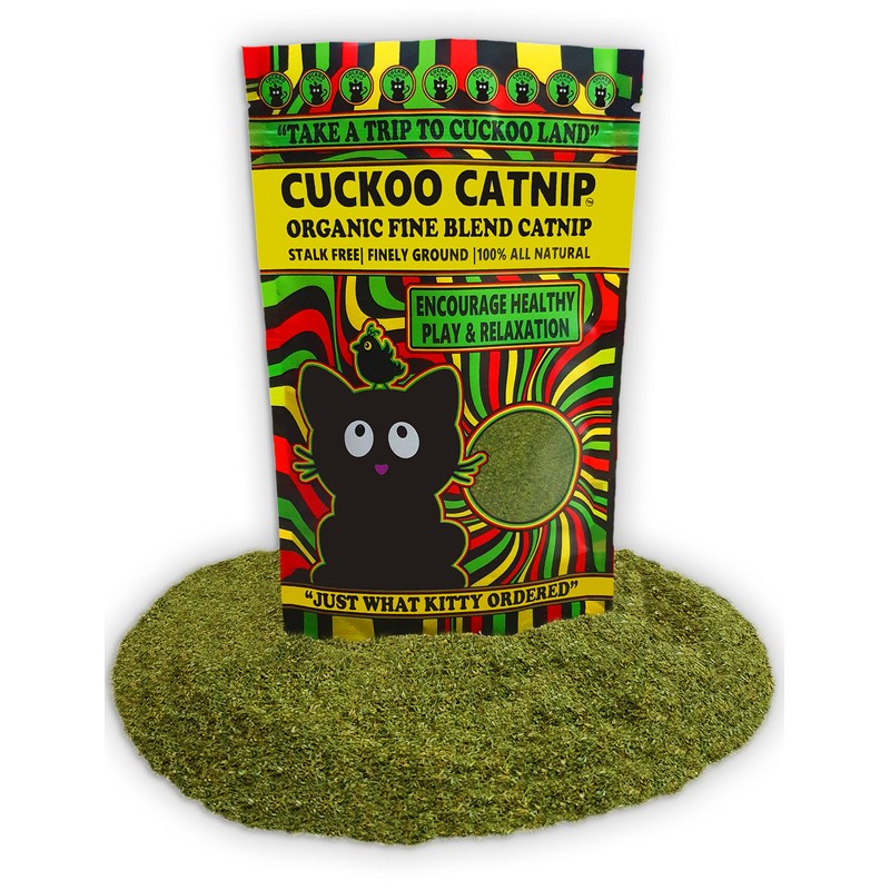 Cuckoo Catnip - Organic Fine Blend Cat Nip - Stalk