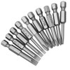 Saipor 10Pcs Magnetic Screwdriver Bit Sets 1/4 Inch Hex Shank