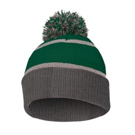 Holloway Sportswear Reflective Beanie OS Forest/Carbon
