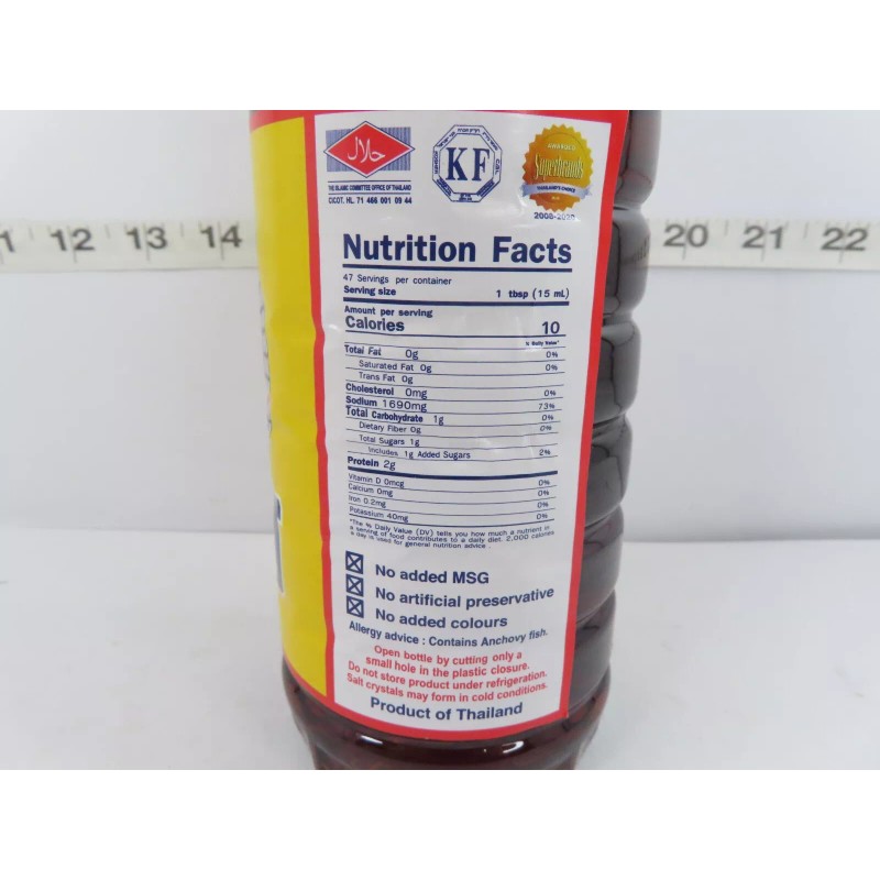 TIPAROS - ORIGINAL THAI FISH SAUCE, 24 OZ/700ML *FREE SHIPPING*