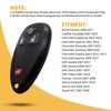 Keyless Entry 2 Pack Keyless Entry Remote Key 4 Buttons