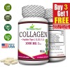 Collagen Peptides 60 Capsule 1000 MG Hydrolyzed Anti-Aging (Types I,II,III,V,X)