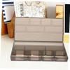 WOONEKY 1pc Hair Storage Box Comb Clip Container Styling Tool