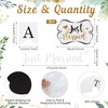 Tallew 4 Sets Just Married Car Decorations Ornate Magnets 12