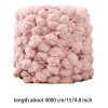 Hilo Grueso De Pompón, 4 Bolas, Ideal Para Tejer En