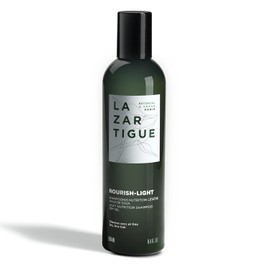 Lazartigue Nourish Light Shampoo I Nutre y fortalece el cabello sin apelmaza I Con aceite de soja I Para cabello seco y fino I 250 ml