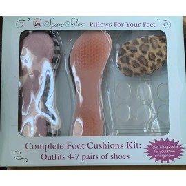 Spare Soles Foot Cushions Kit Outfits 4-7 Pair Of Shoes ...NIB
