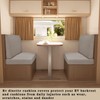 POPUBBY Motorhome Caravan Sofa Cover, Stretch Caravan Sofa Seat Cushion