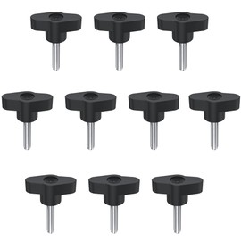 10 PCS M6 Handle Nuts,One Shape Clamping Screw Knobs