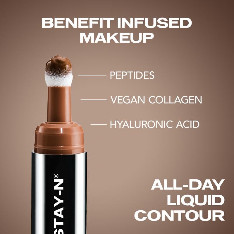 Contour STAY-N - All-Day Liquid Contour - Long-lasting, buildable, ultra-blendable