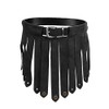 Andracor - Leather Loincloth Gladiator - Black Genuine Leather for