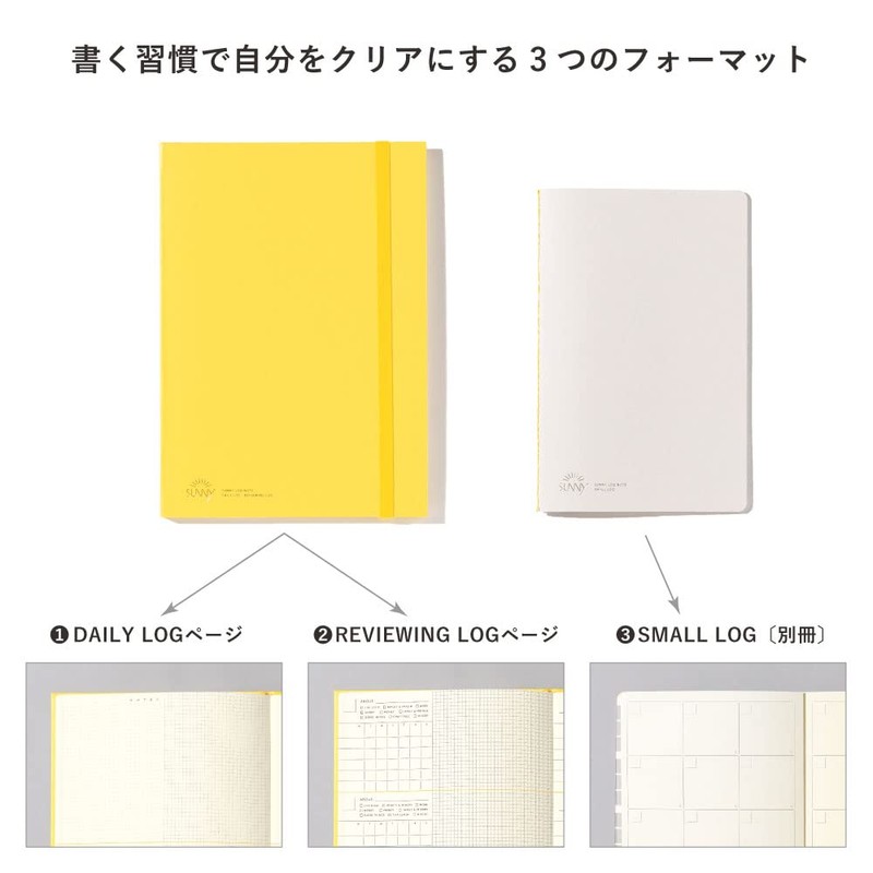 Iroha Publishing Sunny Log Note【pale iris】LSL-03