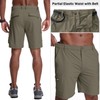 Jessie Kidden Mens Outdoor Casual Expandable Waist Lightweight Water Resistant