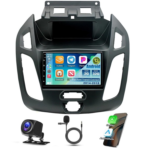 7 Inch Android 13 Car Radio Stereo for Ford Transit