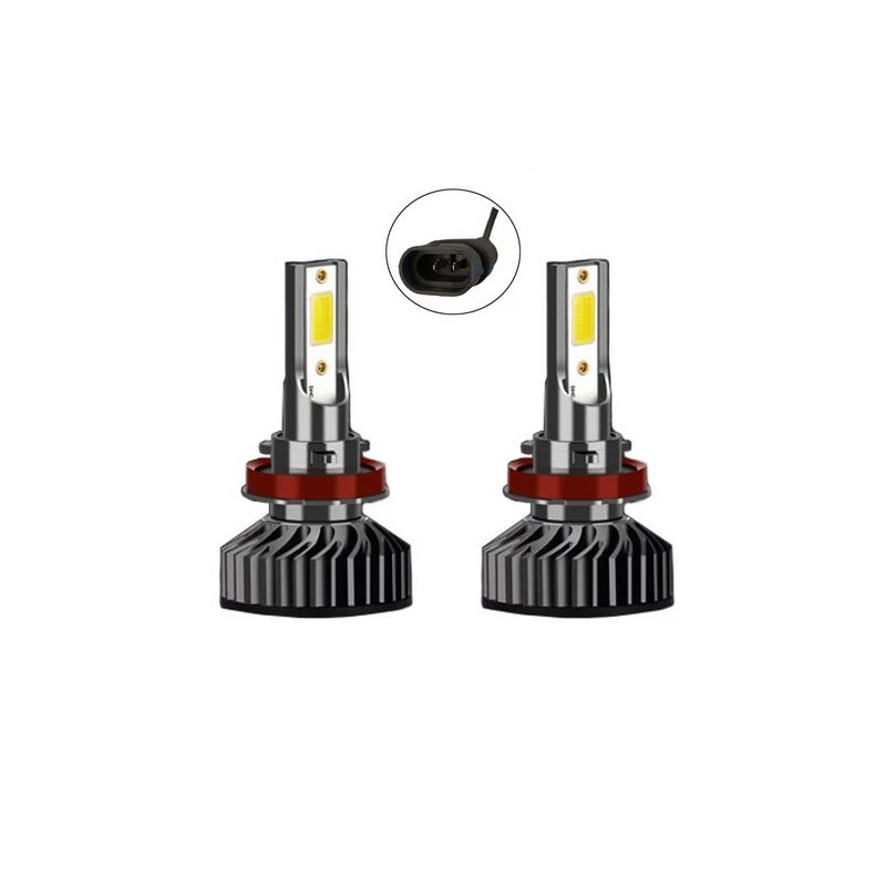 SHENKENUO H11 9005 Combo LED Headlight Hi/Lo Bulbs for 2012-2018