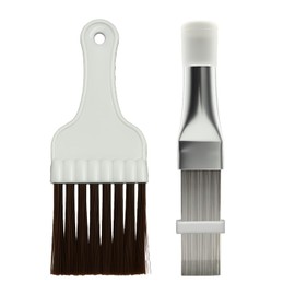 ALLY-MAGIC Pettine lamellare, pettine a condensatore essiccatore e pettine lamellare, 2 utensili per la pulizia della pompa di calore, condizionatori d'aria, frigoriferi, condensatori, evaporatori E21