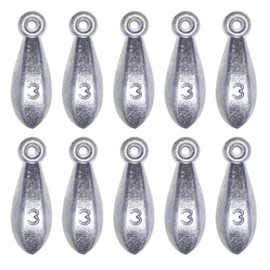 Fishing Weights Sinkers Bank Sinkers Bullet Weights for Surf Fishing Pier Bank Fishing Saltwater Fishing Gear 1oz to 8oz