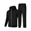 Rdruko Men's Track Suits Sweatsuits Hooded 2 Piece Set Full