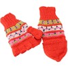 GURU SHOP Nepal Hand Knitted Gloves, Fold-Up Gloves, Wool Gloves,