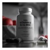 Amen Vitamin D, K2 & Zinc. 60 Capsulas Sabor Sin
