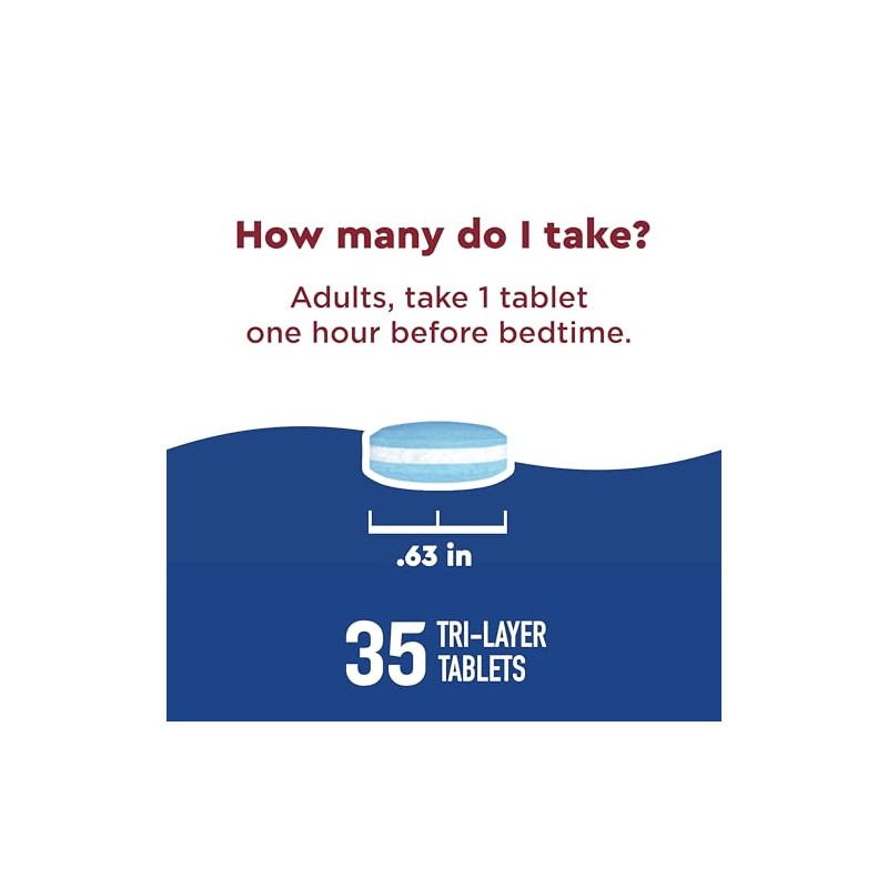 Nature Made Wellblends Sleep Longer, 35 tabletas de tres capas