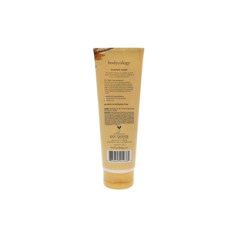 Bodycology Moisturizing Body Wash Toasted Sugar, 8 Oz