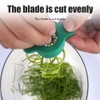 Sharp Onion Slicer, Stainless Steel Spring Onion Cutter with Exclusive