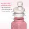 BEAUTAIL Collapsible Water Bottles 20.6oz 2 Pack, Silicone Foldable Portable