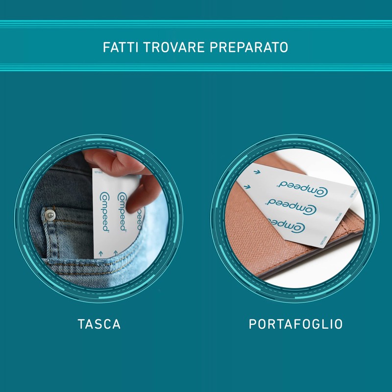 Compeed Cerotti per vesciche. Lunga durata e resistenti all'acqua- Pack