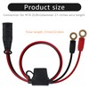 (2 packs) Compatible with NOCO GC008 X-Connect battery harness, M10