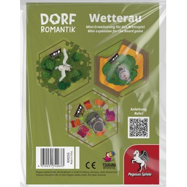 Pegasus Spiele 90025G Dorromantik-Das Brettspiel: Wetterau [Mini Expansion]