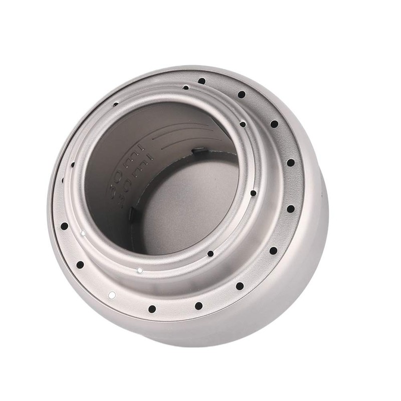 Lixada Mini Titanium Liquid Alcohol Burner Ultralight Titanium Camping Stove