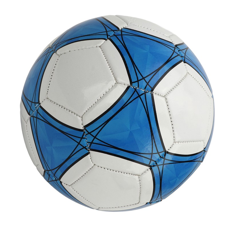 Soccer Ball Blue and White Color Thicked Size 5 Children