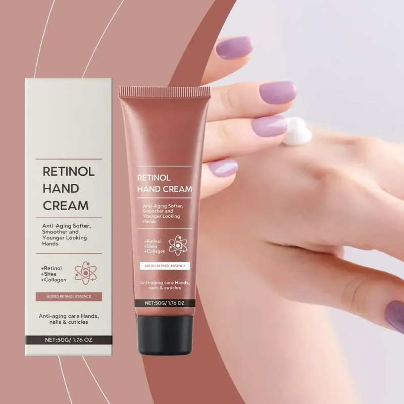 Crema De Manos Wj Retinol, 3 Unidades, 50 G, Hidratante